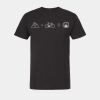 Men/Unisex Fine Lightweight Blend Jersey T-Shirt Thumbnail